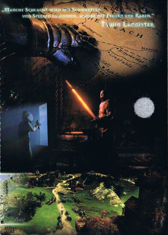 Inside Cover for A Game of Thrones: Genesis (Windows): Right