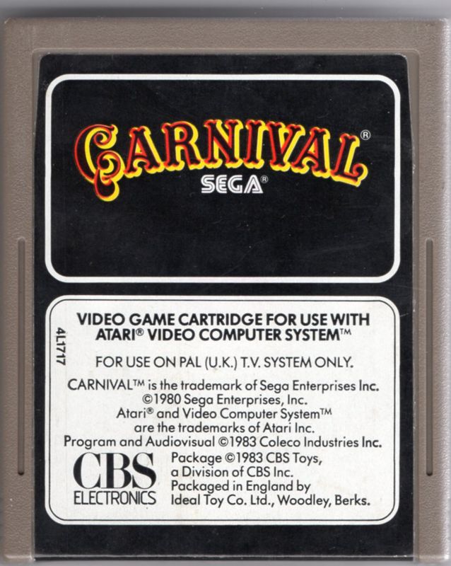 Media for Carnival (Atari 2600)