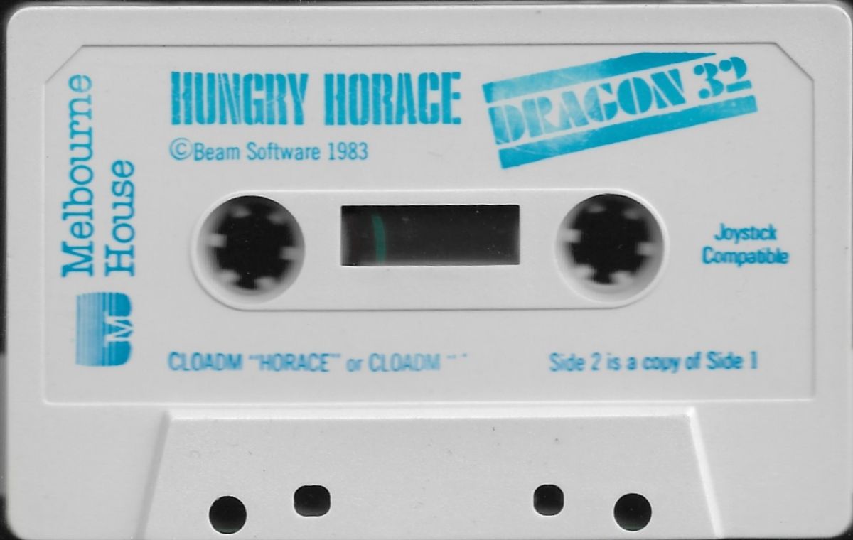 Hungry Horace cover or packaging material - MobyGames