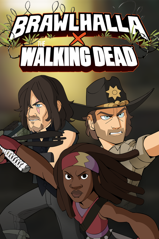 Front Cover for Brawlhalla (Xbox One) (download release): The Walking Dead cover