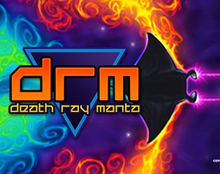 Front Cover for DRM: Death Ray Manta (Windows) (itch.io release)