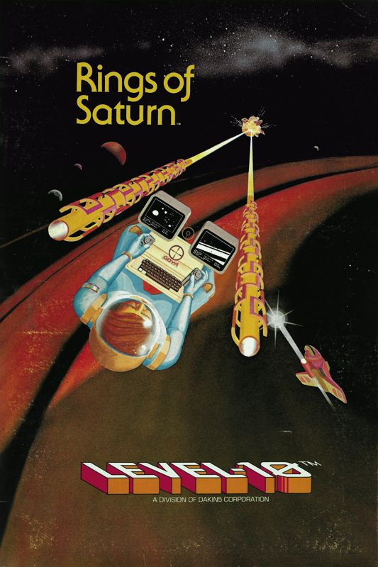 Front Cover for Rings of Saturn (Apple II)