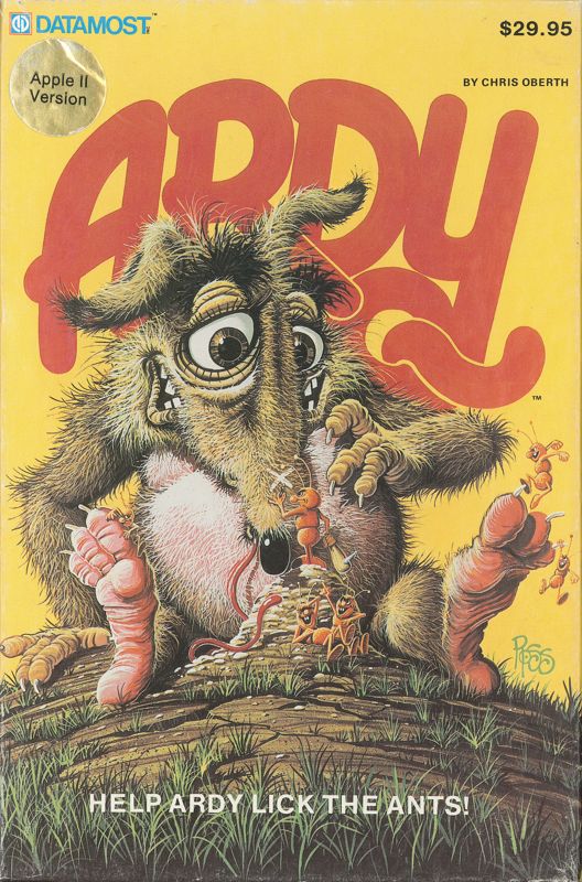 Front Cover for Ardy (Apple II)