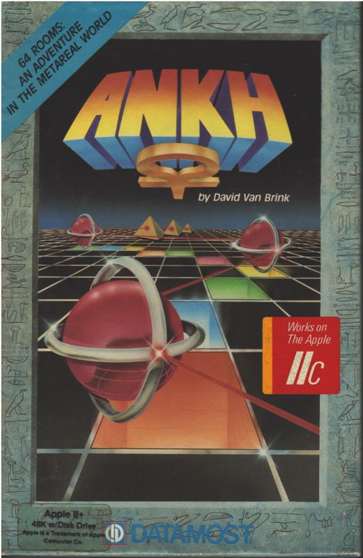 Front Cover for Ankh (Apple II)