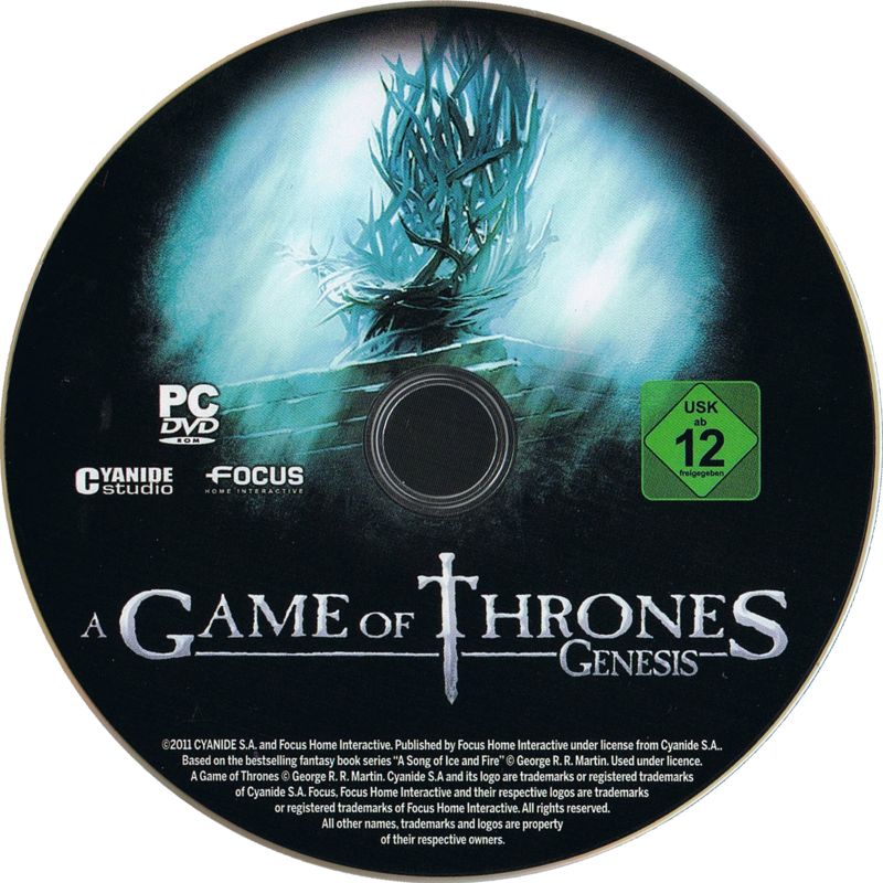 Media for A Game of Thrones: Genesis (Windows)