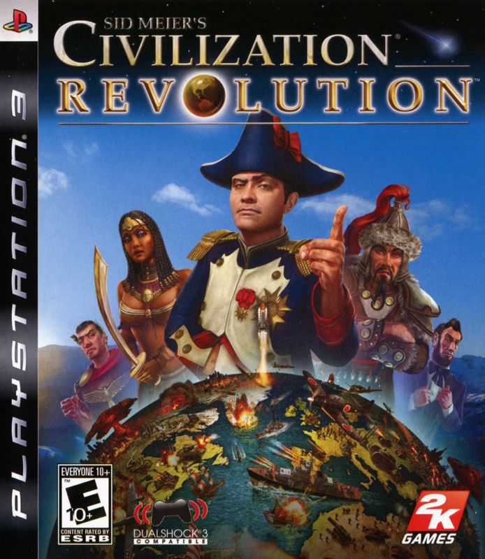 Front Cover for Sid Meier's Civilization: Revolution (PlayStation 3)