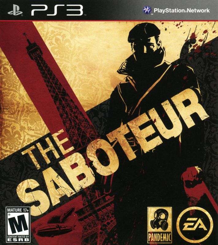 Front Cover for The Saboteur (PlayStation 3)
