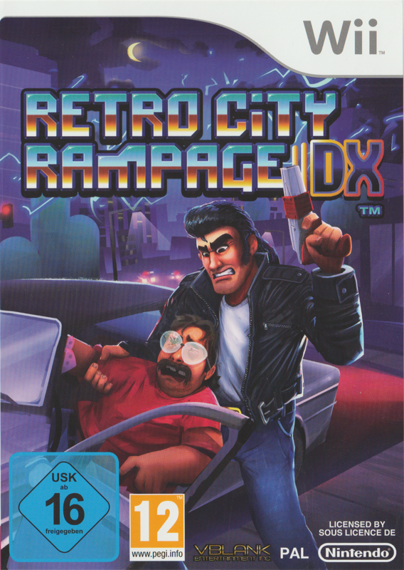 Front Cover for Retro City Rampage: DX (Wii)