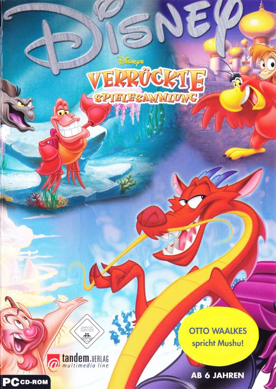 Front Cover for Disney's Arcade Frenzy (Windows) (Tandem Verlag release / deviating bar code: 2906 0771)