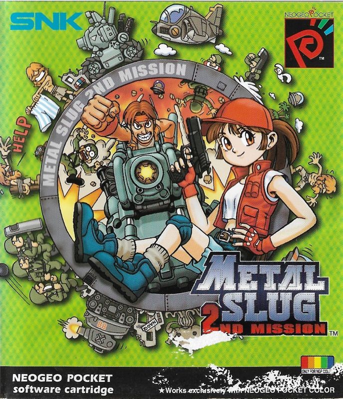Front Cover for Metal Slug 2nd Mission (Neo Geo Pocket Color)