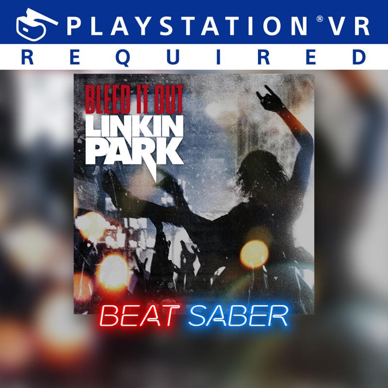 Front Cover for Beat Saber: Linkin Park - Bleed It Out (PlayStation 4) (download release)