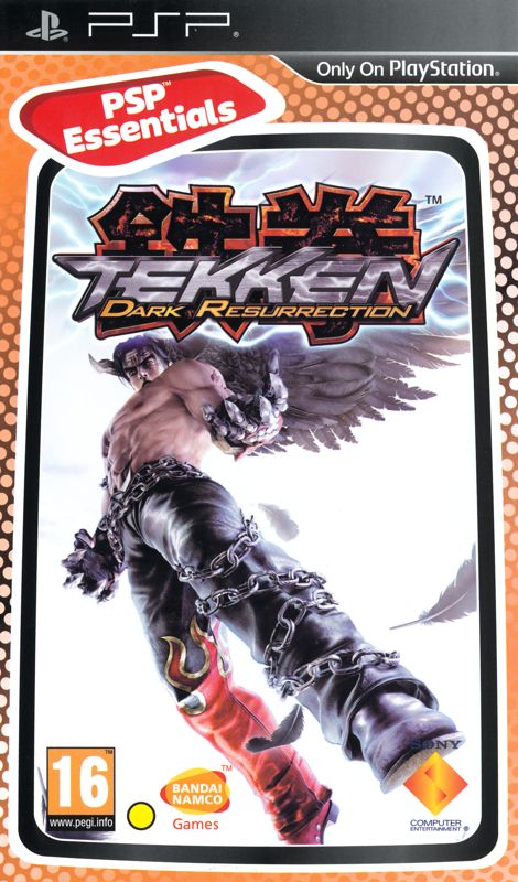 Front Cover for Tekken: Dark Resurrection (PSP) (PSP Essentials release)