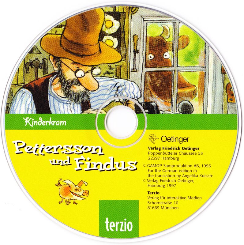 Media for Pettson o Findus i snickarbon (Macintosh and Windows 16-bit)
