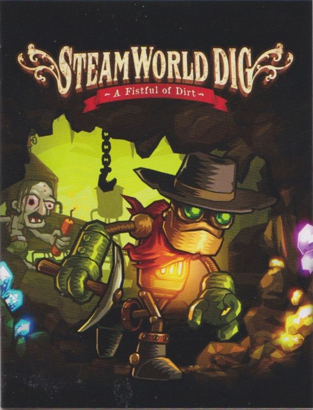 Extras for SteamWorld Dig: A Fistful of Dirt (Nintendo Switch) (SRG#34): Art Booklet - Front