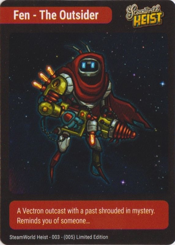 Extras for SteamWorld Heist: Ultimate Edition (Nintendo Switch) (SRG #35): Art Card (003/005)