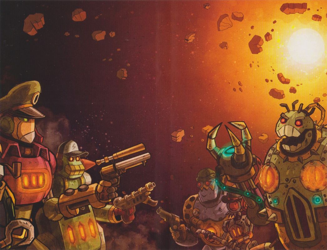 Inside Cover for SteamWorld Heist: Ultimate Edition (Nintendo Switch) (SRG #35): Complete