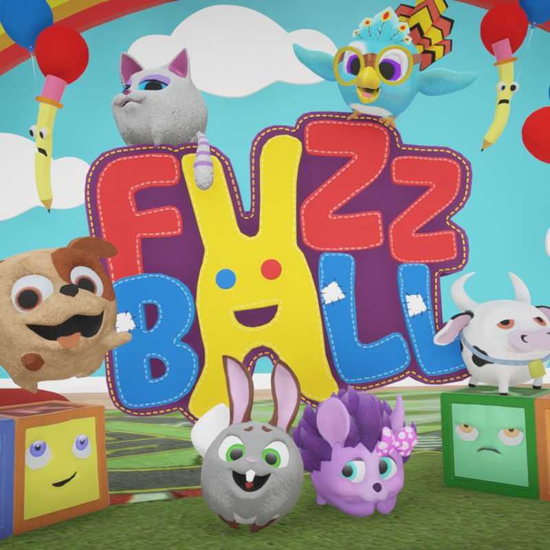 Front Cover for FuzzBall (Nintendo Switch) (download release)