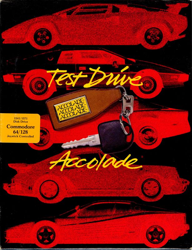 Front Cover for Test Drive (Commodore 64)