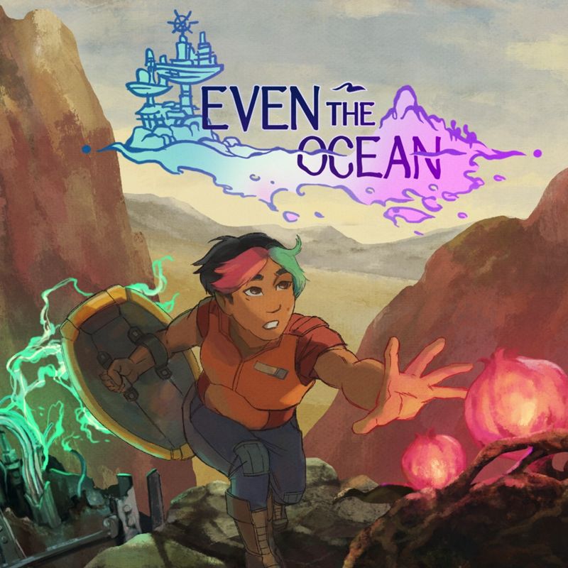 Front Cover for Even the Ocean (PlayStation 4) (download release)