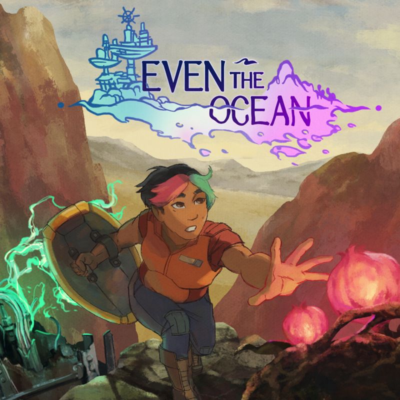 Front Cover for Even the Ocean (Nintendo Switch) (download release)