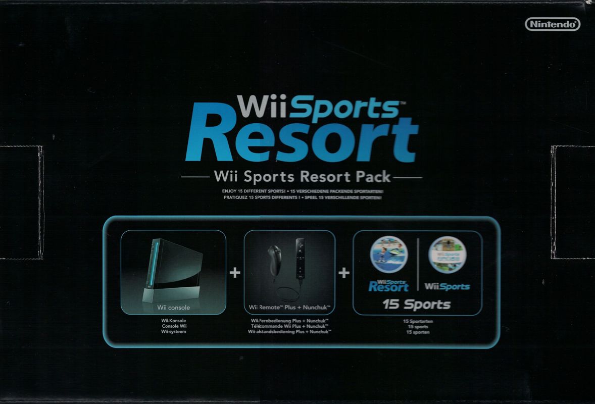 Back Cover for Wii Sports + Wii Sports Resort (Wii)