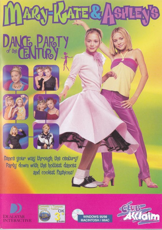 Front Cover for Mary-Kate & Ashley's: Dance Party of the Century (Macintosh and Windows)