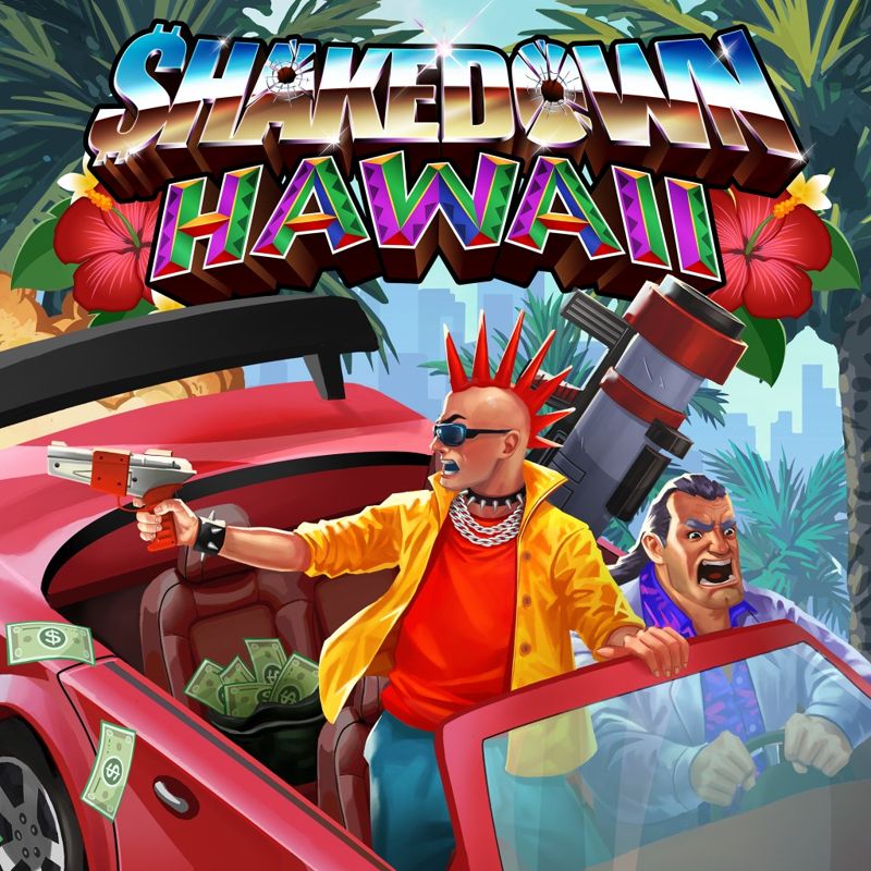 Front Cover for Shakedown: Hawaii (PS Vita and PlayStation 3) (download release)