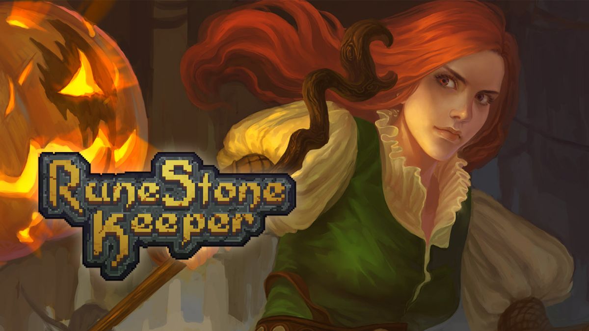 Front Cover for RuneStone Keeper (Nintendo Switch) (download release)