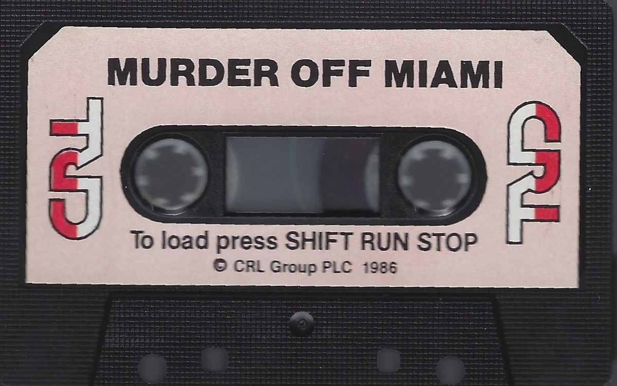 Media for Murder off Miami (Commodore 64)