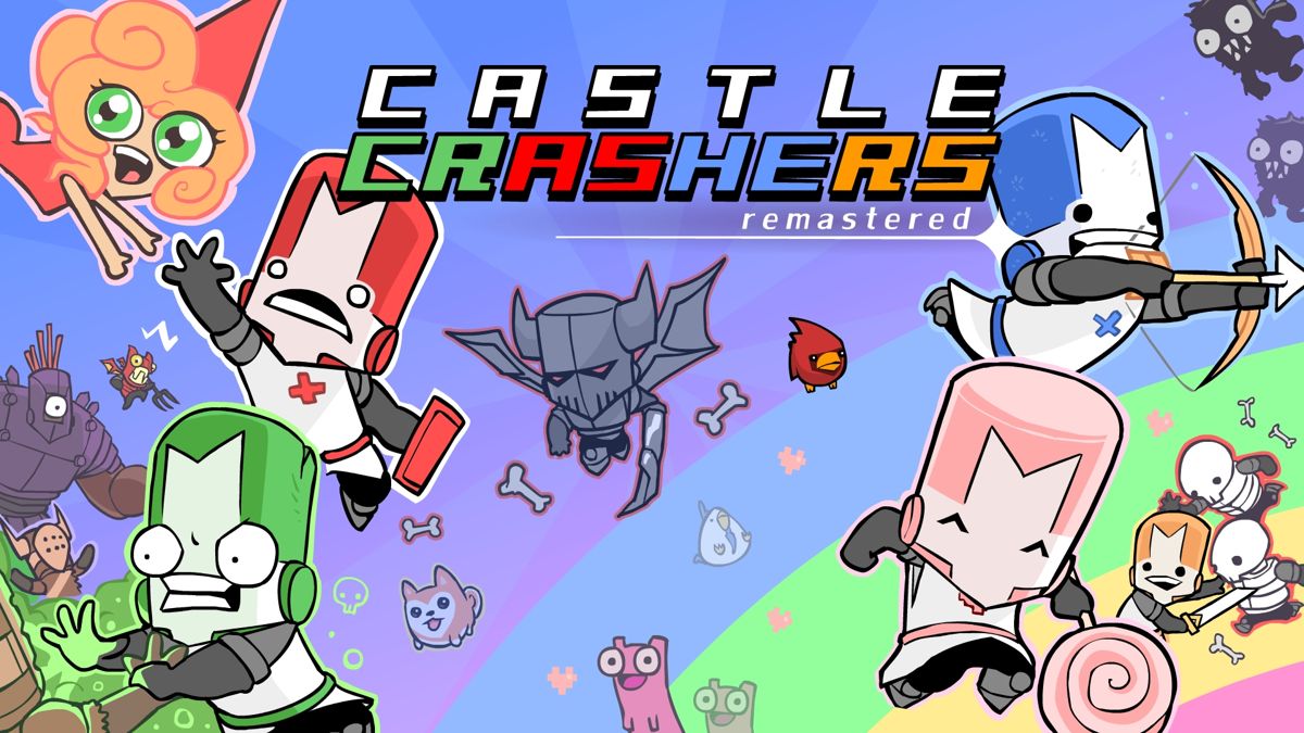 Front Cover for Castle Crashers: Remastered (Nintendo Switch) (download release): 2nd version