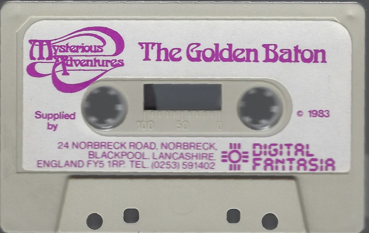 Media for The Golden Baton (ZX Spectrum)