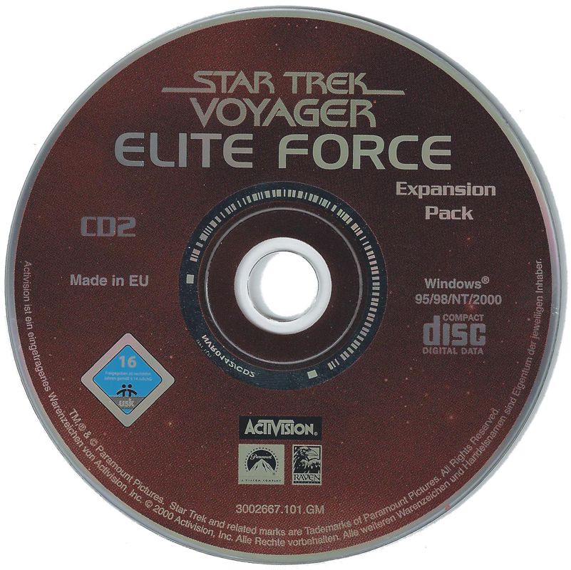 Media for Star Trek: Voyager - Elite Force: Gold Bundle (Windows) (Software Pyramide release): Expansion Pack