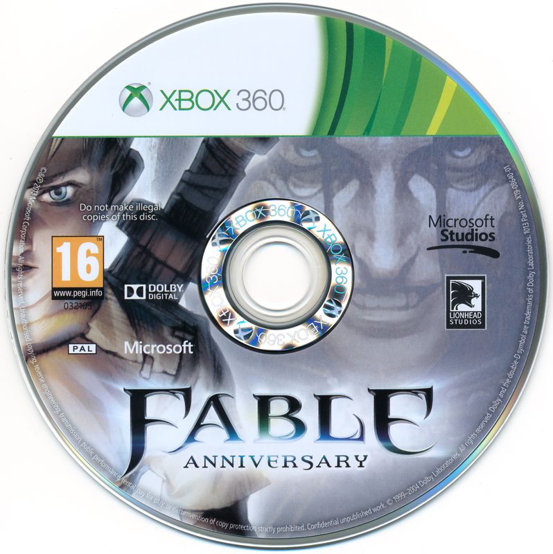 Media for Fable: Anniversary (Xbox 360)