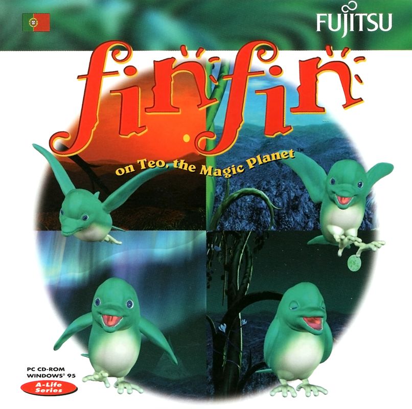 Manual for Fin Fin: On Teo, the Magic Planet (Windows): Portuguese - Front