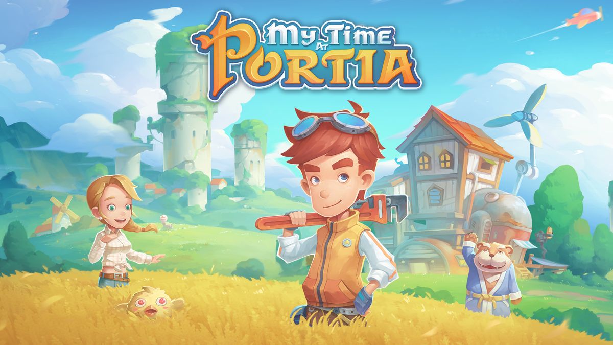 Front Cover for My Time at Portia (Nintendo Switch) (download release): 2nd version