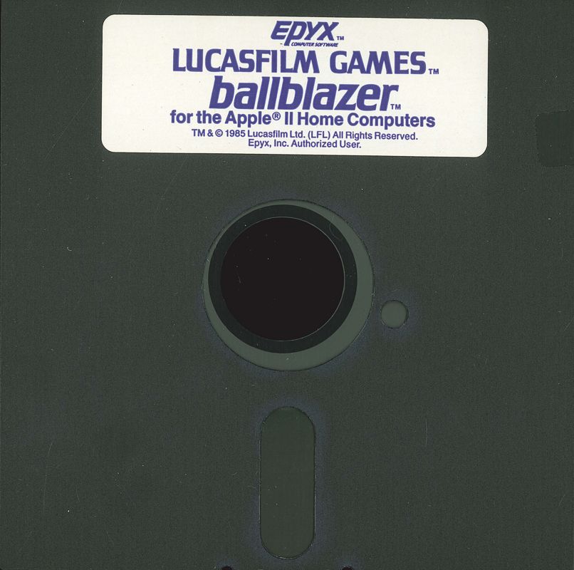 Media for Ballblazer (Apple II)