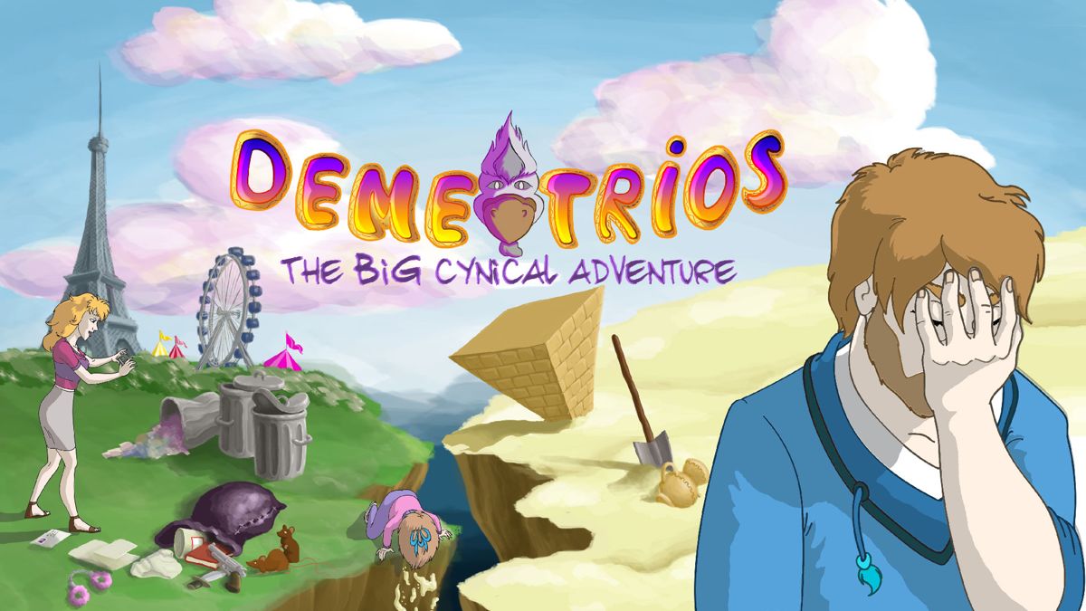 Front Cover for Demetrios: The Big Cynical Adventure (Nintendo Switch) (download release): 2nd version