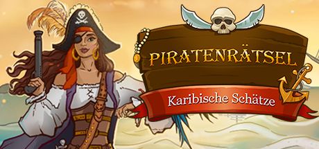 Front Cover for Pirate Mosaic Puzzle: Caribbean Treasures (Macintosh and Windows) (Steam release): German version
