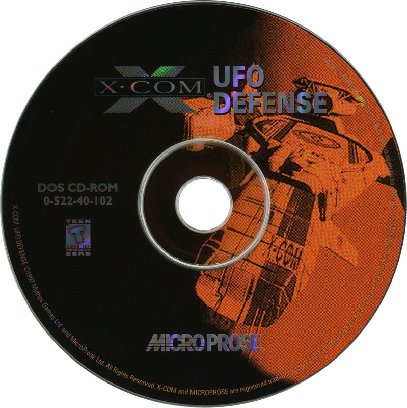 Media for Conquer the Universe (DOS): <i>X-COM: UFO Defense</i>