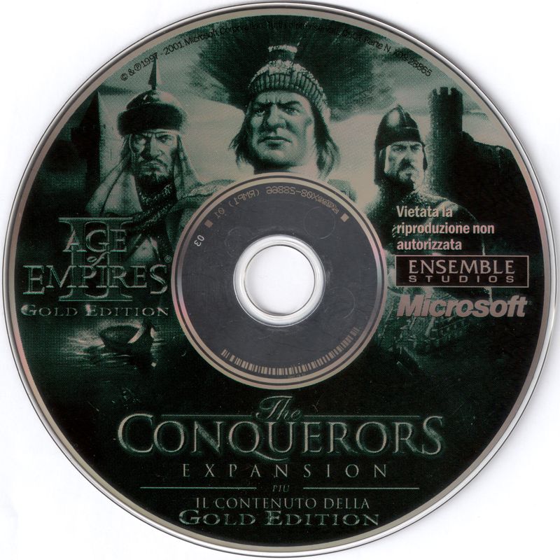 Media for Age of Empires II: Gold Edition (Windows): The Conquerors + Gold Edition content