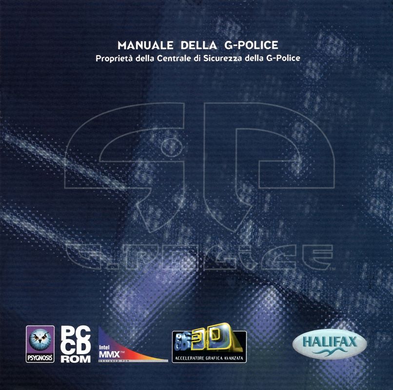 Manual for G-Police (Windows): Front