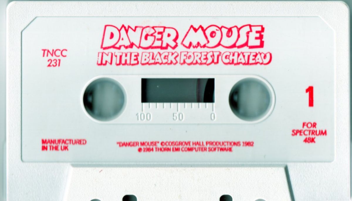 Media for Danger Mouse in the Black Forest Chateau (ZX Spectrum)