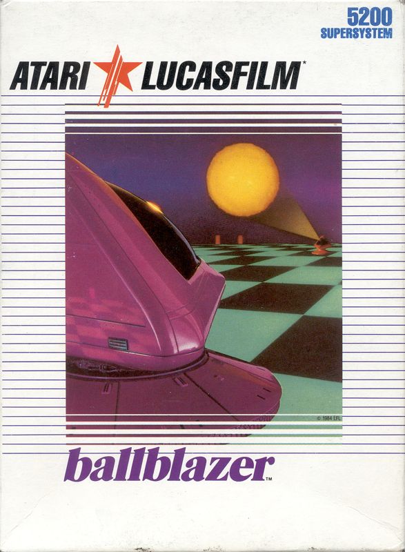Front Cover for Ballblazer (Atari 5200)