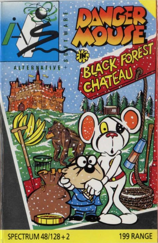 Front Cover for Danger Mouse in the Black Forest Chateau (ZX Spectrum) (Budget re-release)