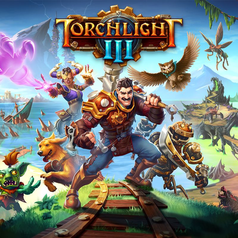 Front Cover for Torchlight III (Nintendo Switch) (download release)