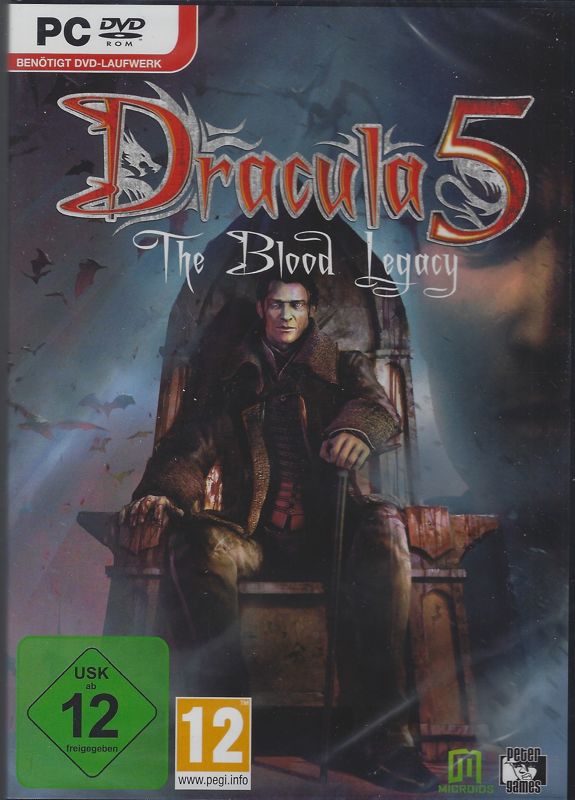Front Cover for Dracula 5: The Blood Legacy (Windows)