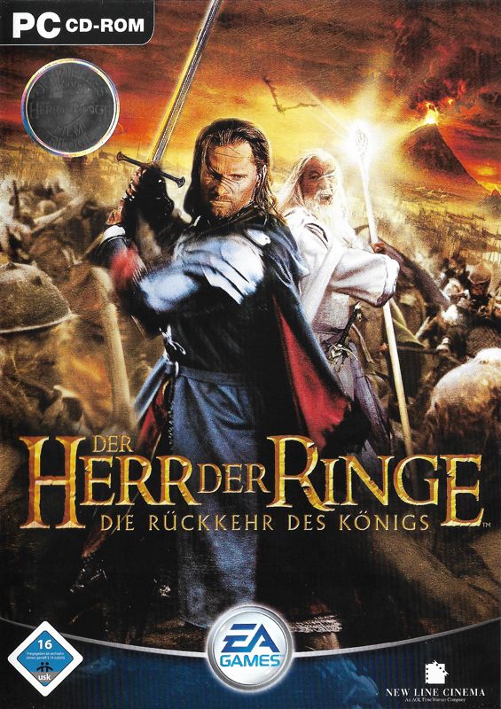 Front Cover for The Lord of the Rings: The Return of the King (Windows)