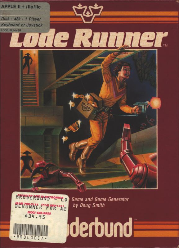 Front Cover for Lode Runner (Apple II)