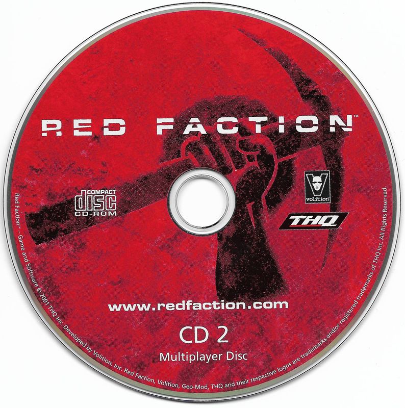 Media for Red Faction (Windows) (First release): Disc 2