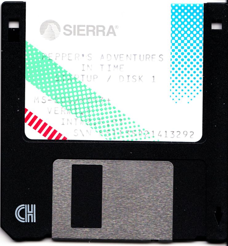 Media for Pepper's Adventures in Time (DOS and Windows 3.x) (Sierra Discovery Series): Disk 1